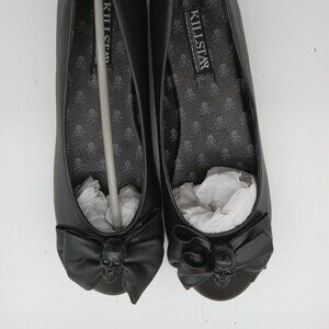 Brandnew Killstar Skull Bow Flats